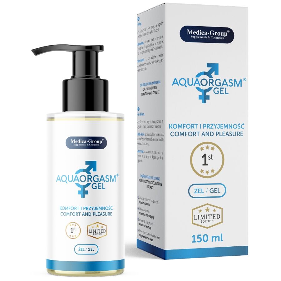 MEDICA GROUP - AQUA ORGASM GEL INTIMO 150 ML - MEDICA GROUP | Lingerie Harness Boutique
