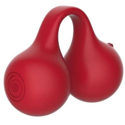 SNAIL VIBE - TWINN VIBRATORE A DITA CHERRY - SNAIL VIBE | Lingerie Harness Boutique