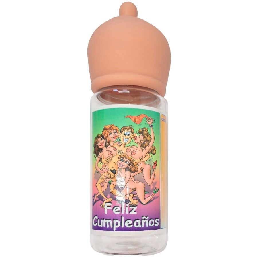 DIABLO PICANTE - BOTTIGLIA DI TETTE CARNE DI COMPLEANNO 750 ML - DIABLO PICANTE | Lingerie Harness Boutique