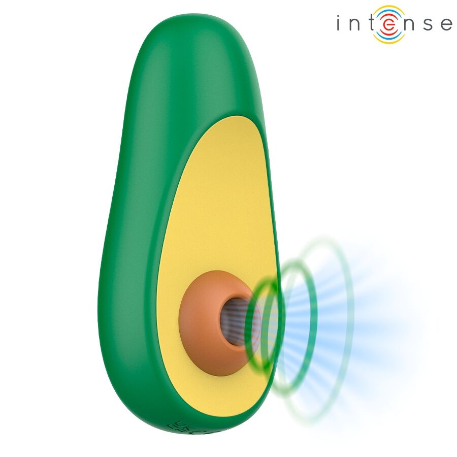 INTENSE - WAKI STIMOLATORE CLITORIDEO AD ASPIRAZIONE AVOCADO - INTENSE FUN TOYS | Lingerie Harness Boutique