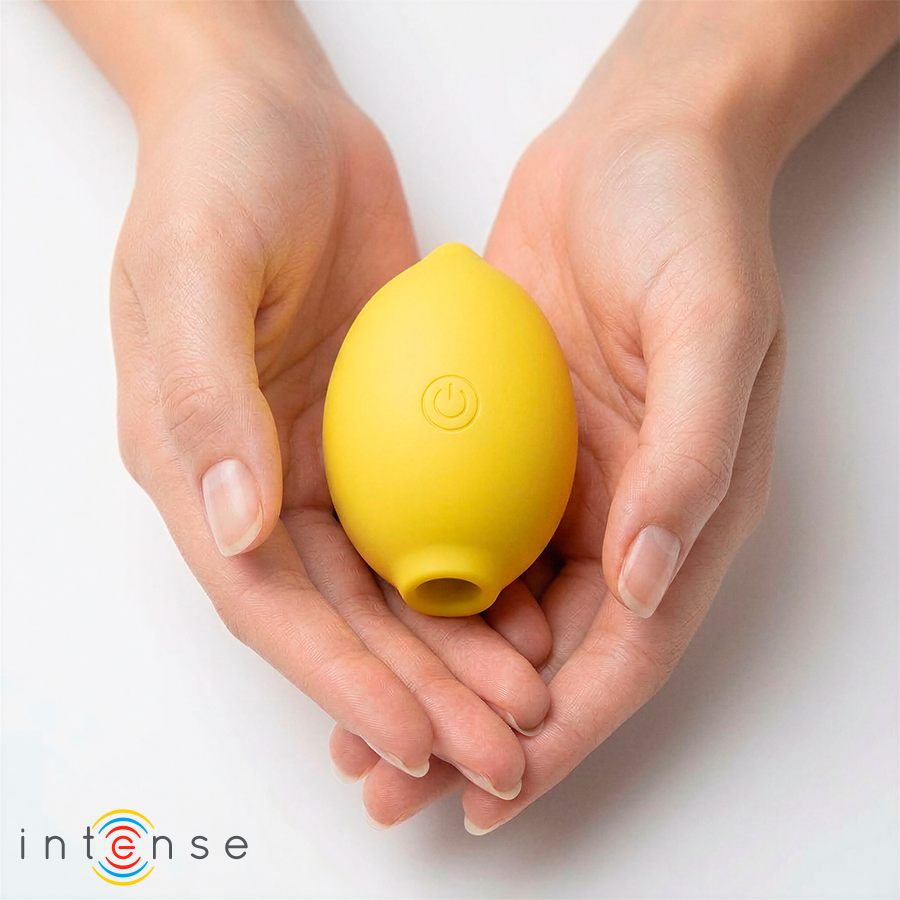 INTENSE - MONI STIMOLATORE CLITORIDE A SUZIONE LEMON - INTENSE FUN TOYS | Lingerie Harness Boutique