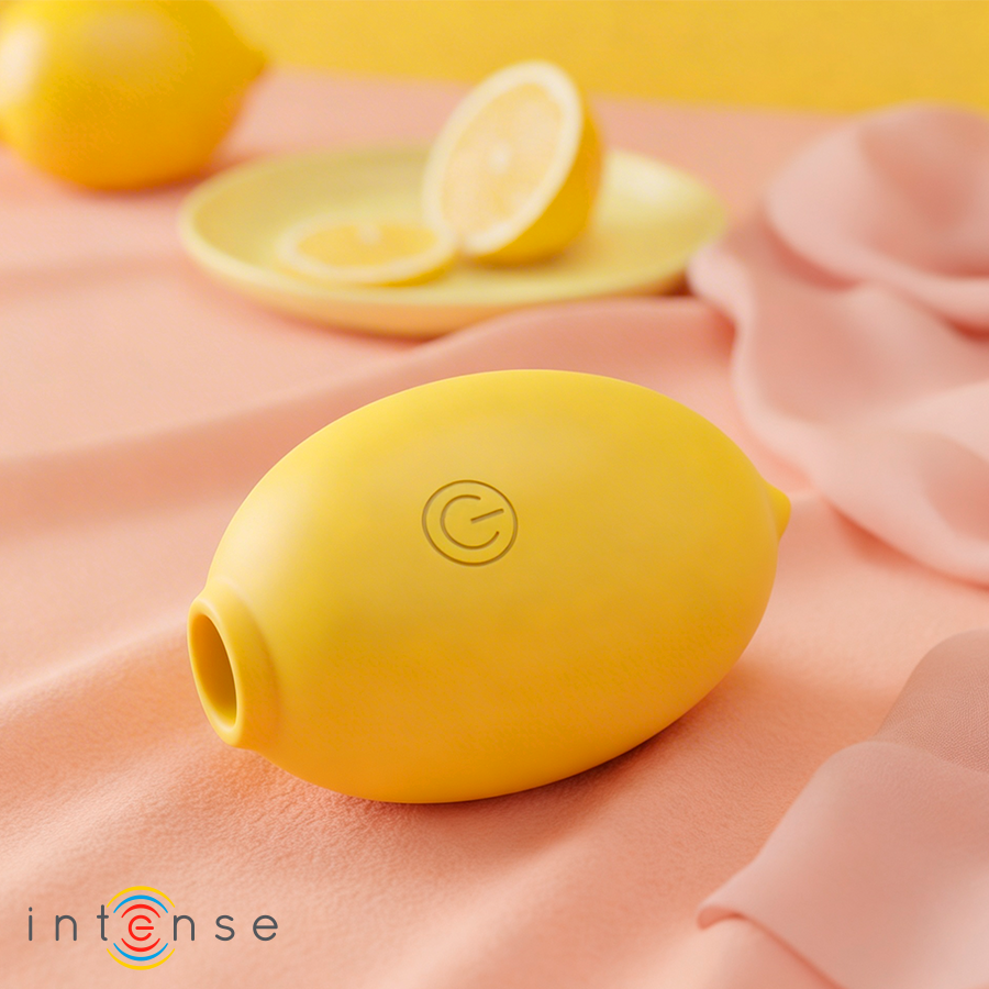 INTENSE - MONI STIMOLATORE CLITORIDE A SUZIONE LEMON - INTENSE FUN TOYS | Lingerie Harness Boutique