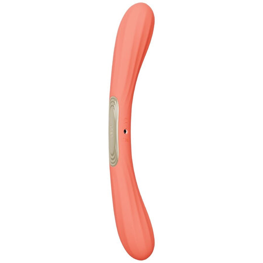 LELO - BOOMERANG VIBRATORE A DOPPIA ESTREMITÀ ROSSO CORALLO - LELO | Lingerie Harness Boutique