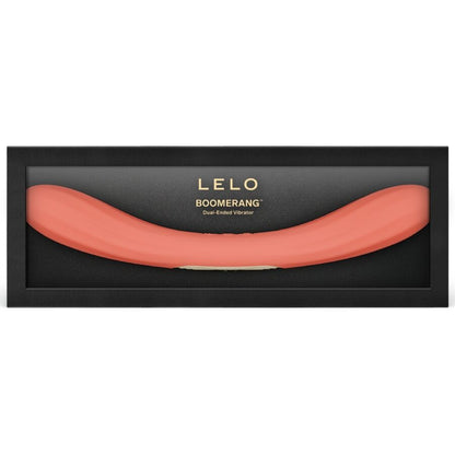 LELO - BOOMERANG VIBRATORE A DOPPIA ESTREMITÀ ROSSO CORALLO - LELO | Lingerie Harness Boutique