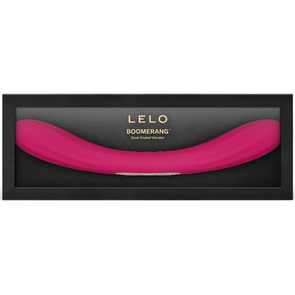 LELO - BOOMERANG VIBRATORE A DOPPIA ENDA CERISE - LELO | Lingerie Harness Boutique