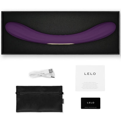 LELO - BOOMERANG VIBRATORE A DOPPIA ESTREMITÀ VIOLA - LELO | Lingerie Harness Boutique