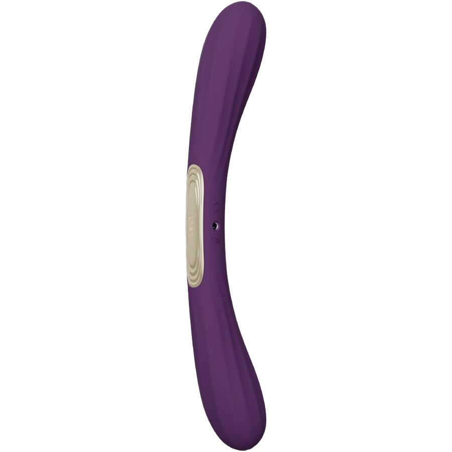 LELO - BOOMERANG VIBRATORE A DOPPIA ESTREMITÀ VIOLA - LELO | Lingerie Harness Boutique