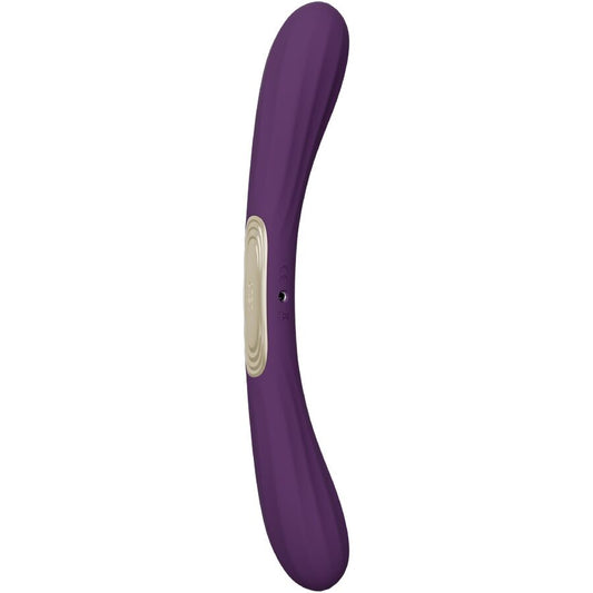 LELO - BOOMERANG VIBRATORE A DOPPIA ESTREMITÀ VIOLA - LELO | Lingerie Harness Boutique