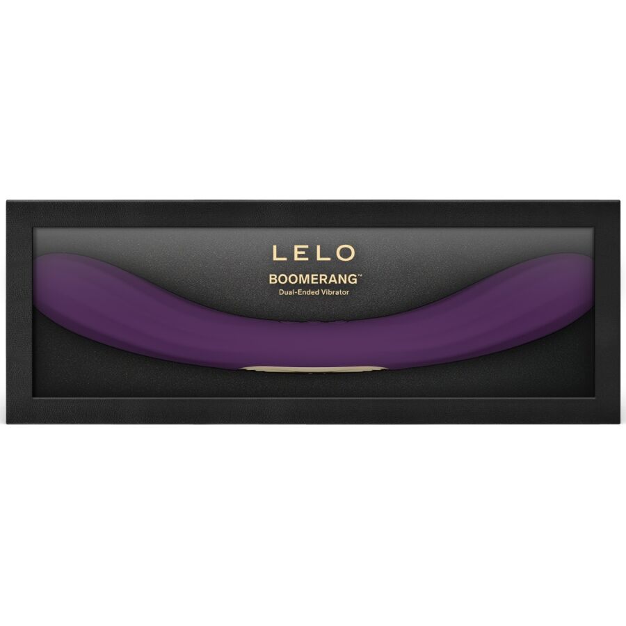 LELO - BOOMERANG VIBRATORE A DOPPIA ESTREMITÀ VIOLA - LELO | Lingerie Harness Boutique