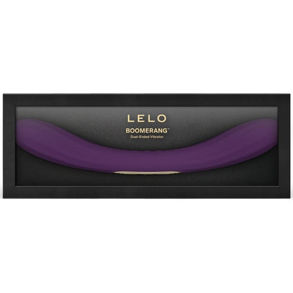 LELO - BOOMERANG VIBRATORE A DOPPIA ESTREMITÀ VIOLA - LELO | Lingerie Harness Boutique
