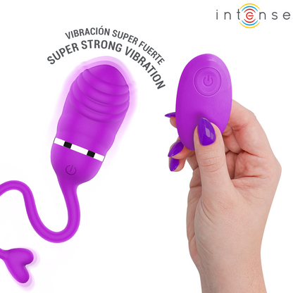 INTENSE - SOOKIE UOVO VIBRANTE CON TELECOMANDO VIOLA - INTENSE REMOTE CONTROL | Lingerie Harness Boutique