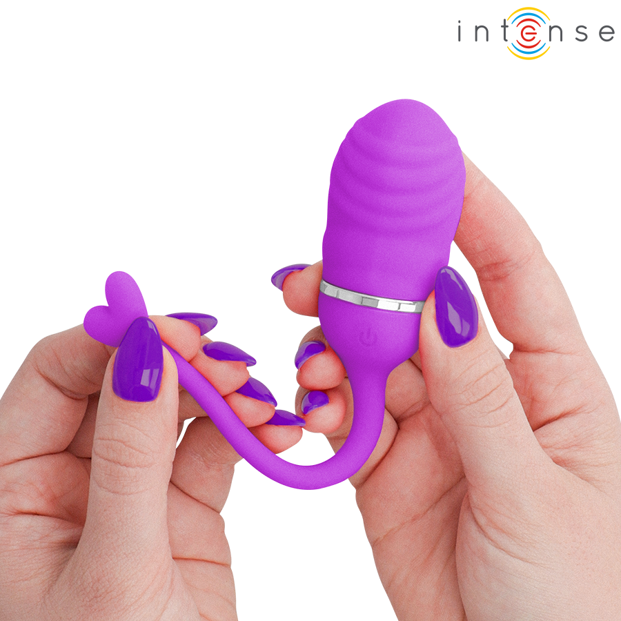 INTENSE - SOOKIE UOVO VIBRANTE CON TELECOMANDO VIOLA - INTENSE REMOTE CONTROL | Lingerie Harness Boutique