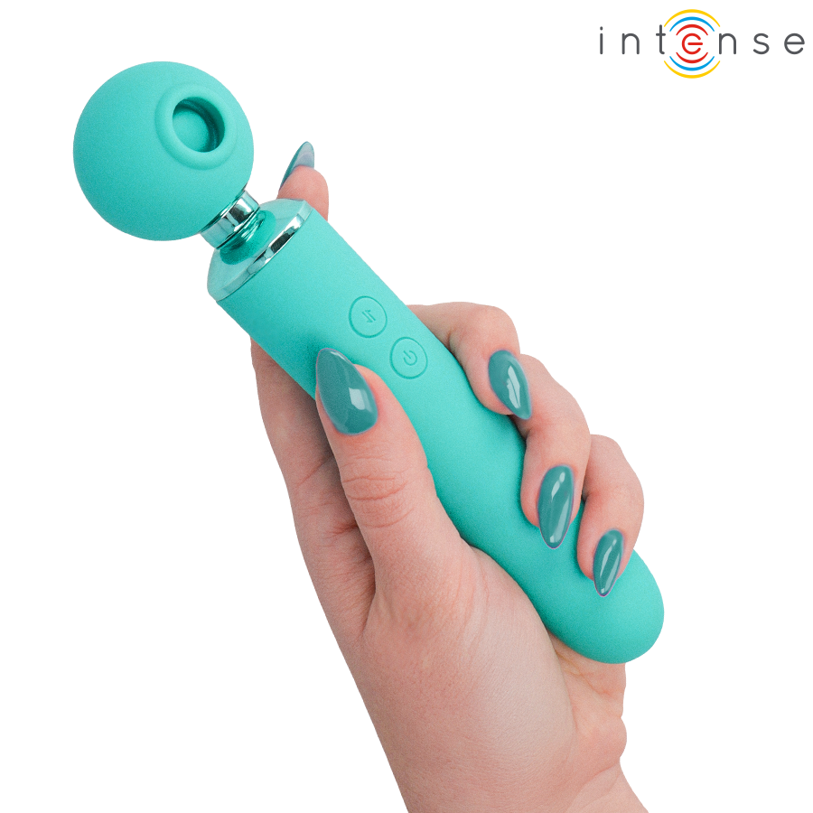 INTENSE - HAMBY ASPIRATORE MULTIFUNZIONE CON ASPIRAZIONE E VIBRAZIONE - INTENSE HIGH TECH | Lingerie Harness Boutique