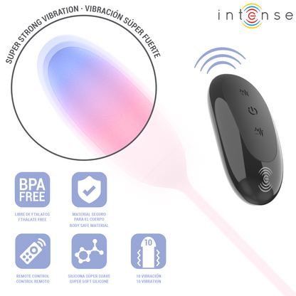 INTENSE - PAMELA VIBRATORE PER PUNTO G GRADIENT - INTENSE REMOTE CONTROL | Lingerie Harness Boutique