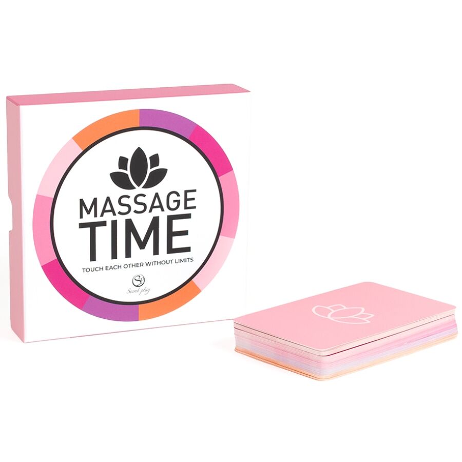 SECRET PLAY - GIOCO DI COPPIA "MASSAGE TIME" - SECRETPLAY 100% GAMES | Lingerie Harness Boutique
