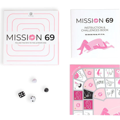 SECRET PLAY - GIOCO DA TAVOLO PER COPPIE "MISSION 69" - SECRETPLAY 100% GAMES | Lingerie Harness Boutique
