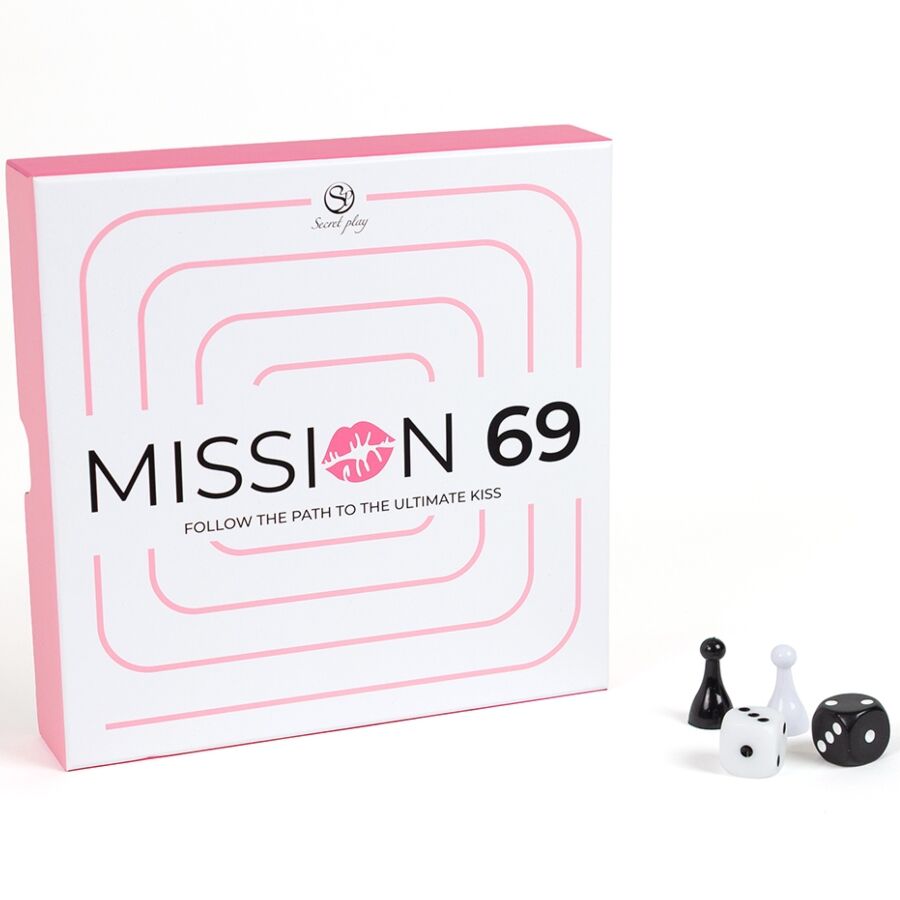 SECRET PLAY - GIOCO DA TAVOLO PER COPPIE "MISSION 69" - SECRETPLAY 100% GAMES | Lingerie Harness Boutique