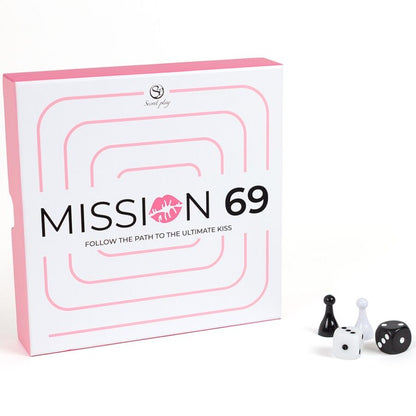 SECRET PLAY - GIOCO DA TAVOLO PER COPPIE "MISSION 69" - SECRETPLAY 100% GAMES | Lingerie Harness Boutique