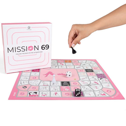 SECRET PLAY - GIOCO DA TAVOLO PER COPPIE "MISSION 69" - SECRETPLAY 100% GAMES | Lingerie Harness Boutique