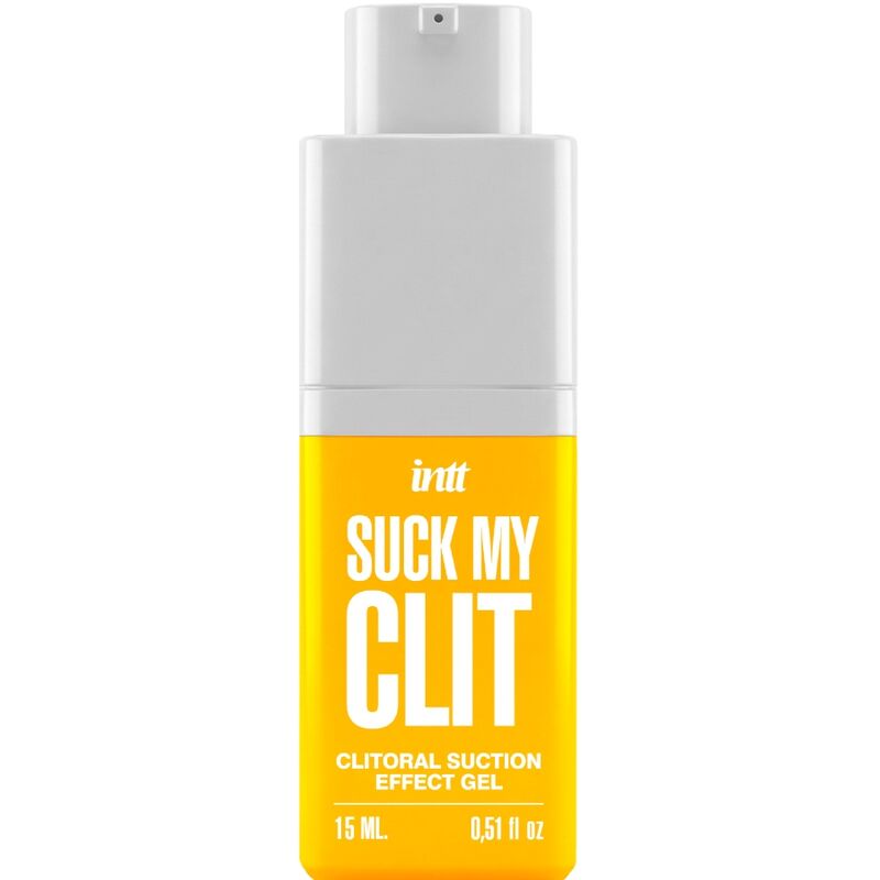 INTT - SUCK MY CLIT GEL EFFETTO ASPIRAZIONE MANGO TROPICALE 15 ML - INTT FOR HER | Lingerie Harness Boutique