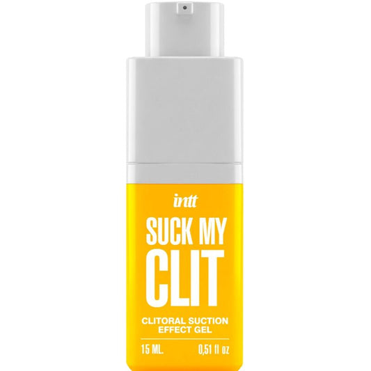INTT - SUCK MY CLIT GEL EFFETTO ASPIRAZIONE MANGO TROPICALE 15 ML - INTT FOR HER | Lingerie Harness Boutique