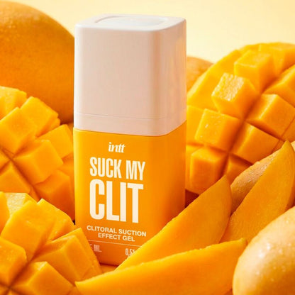 INTT - SUCK MY CLIT GEL EFFETTO ASPIRAZIONE MANGO TROPICALE 15 ML - INTT FOR HER | Lingerie Harness Boutique