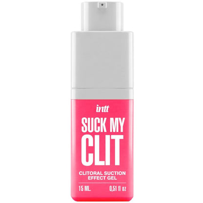 INTT - SUCK MY CLIT GEL EFFETTO ASPIRAZIONE FRAGOLA SELVAGGIA 15 ML - INTT FOR HER | Lingerie Harness Boutique