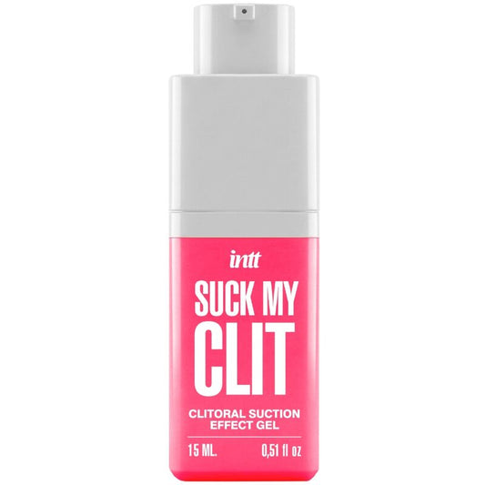 INTT - SUCK MY CLIT GEL EFFETTO ASPIRAZIONE FRAGOLA SELVAGGIA 15 ML - INTT FOR HER | Lingerie Harness Boutique