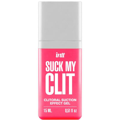 INTT - SUCK MY CLIT GEL EFFETTO ASPIRAZIONE FRAGOLA SELVAGGIA 15 ML - INTT FOR HER | Lingerie Harness Boutique