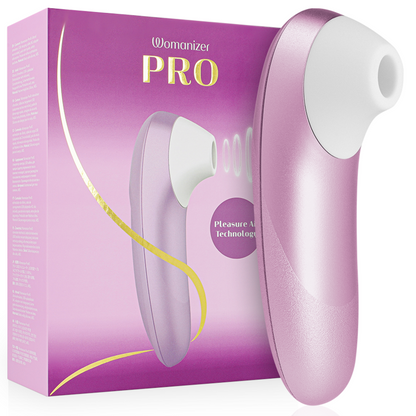 WOMANIZER - STIMOLATORE CLITORIDEO PRO VIBRANTE LILLA - WOMANIZER | Lingerie Harness Boutique