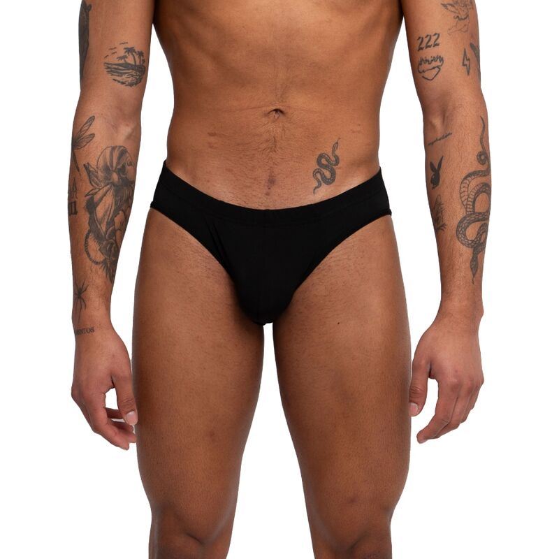 BURN - 019 BLACK SLIP S - BURN | Lingerie Harness Boutique