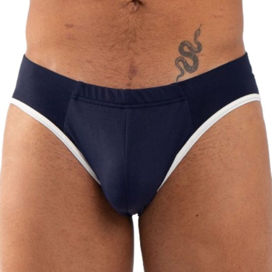 BURN - 020 SLIP NAVY S - BURN | Lingerie Harness Boutique