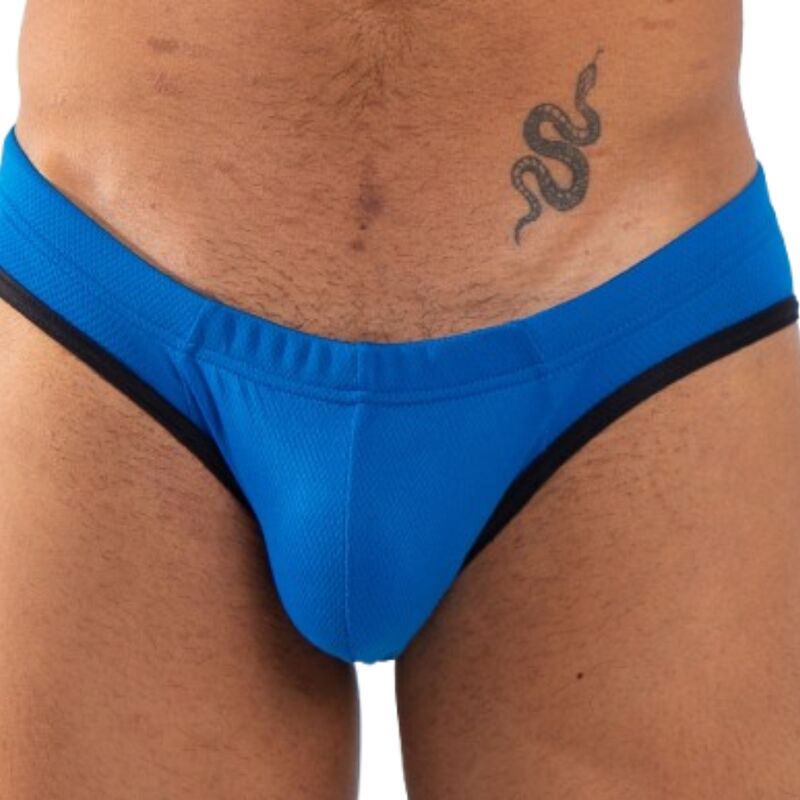 BURN - 018 BLUE SLIP S - BURN | Lingerie Harness Boutique