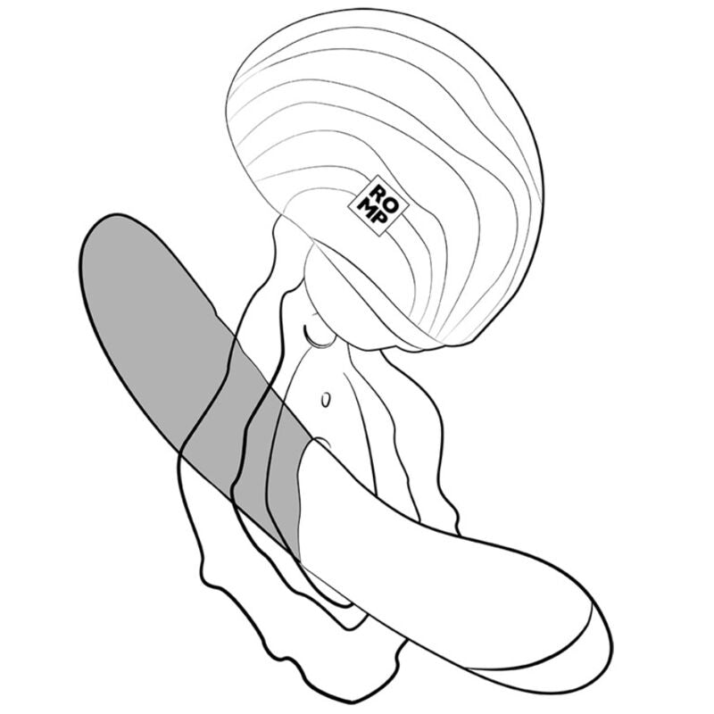 ROMP - SPIN CLITORAL SUCTION ANTITUDE WITH ROTATING OPENING AND CHIUSURE - ROMP | Lingerie Harness Boutique