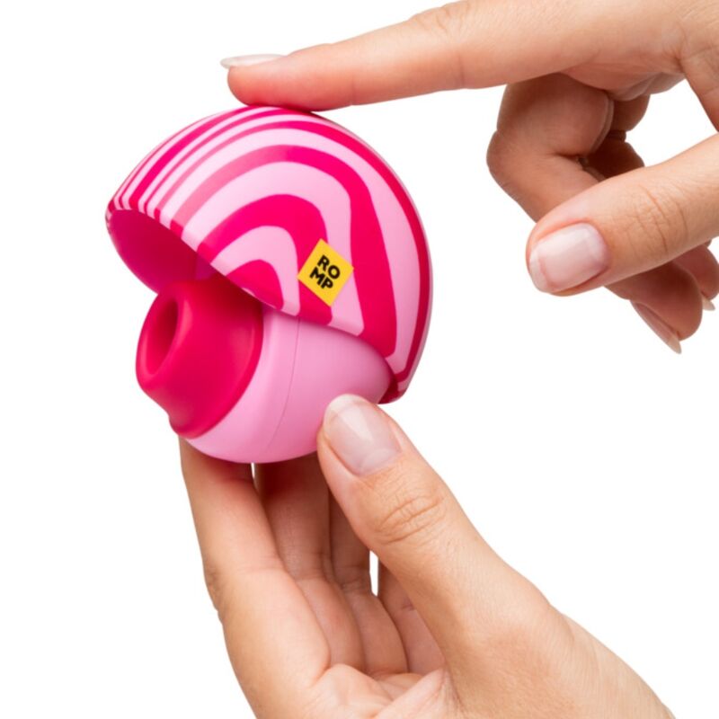 ROMP - SPIN CLITORAL SUCTION ANTITUDE WITH ROTATING OPENING AND CHIUSURE - ROMP | Lingerie Harness Boutique