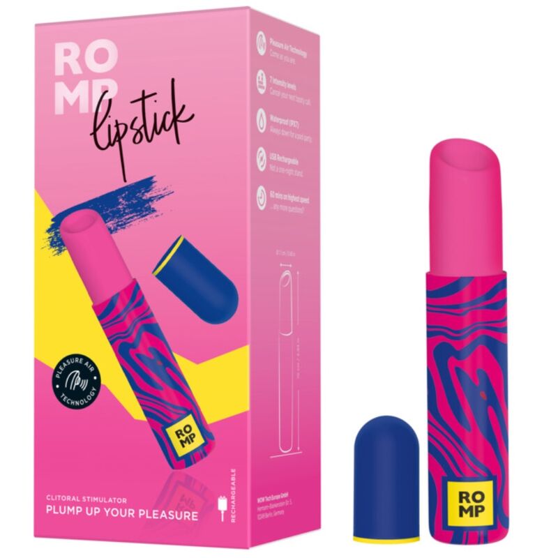 ROMP - ROSSETTO STIMOLANTE CLITORIDEO A 7 LIVELLI - ROMP | Lingerie Harness Boutique