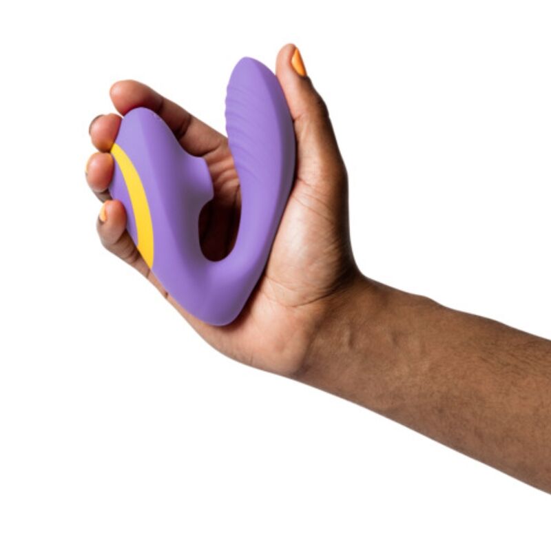 ROMP - REVERB STIMOLATORE DEL PUNTO G E DISPOSITIVO DI ASPIRAZIONE CLITORIDEA REVERB VIOLA - ROMP | Lingerie Harness Boutique