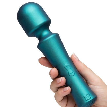 ROMP - PRESTO MINI VIBRATORE A BACCHETTA CON TESTINA FLESSIBILE VERDE - ROMP | Lingerie Harness Boutique