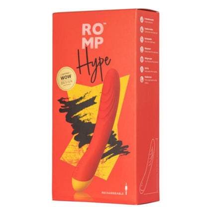 ROMP - HYPE VIBRATORE MULTIFUNZIONE PER IL PUNTO G ROSSO - ROMP | Lingerie Harness Boutique