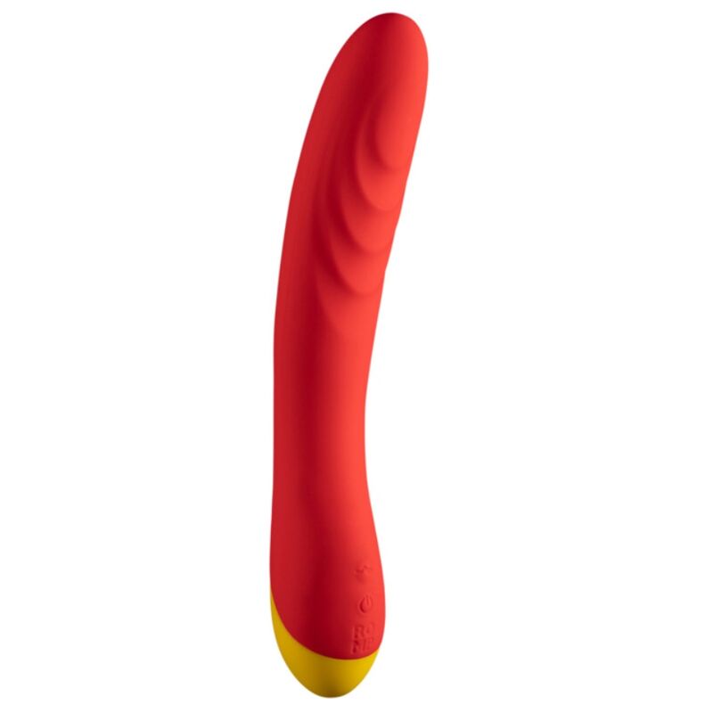 ROMP - HYPE VIBRATORE MULTIFUNZIONE PER IL PUNTO G ROSSO - ROMP | Lingerie Harness Boutique