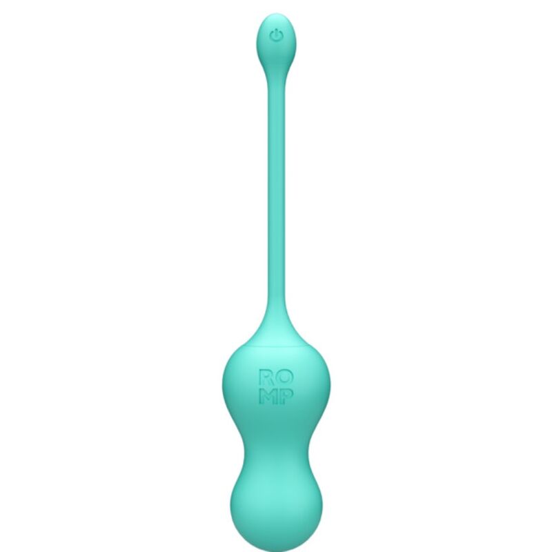 ROMP - CELLO VIBRATORE MULTIFUNZIONE A UOVO TURCHESE CON TELECOMANDO - ROMP | Lingerie Harness Boutique