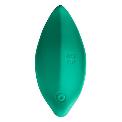 ROMP - VIBRATORE A ONDE STIMOLATORE CLITORIDEO FORMA ERGONOMICA VERDE ACQUA - ROMP | Lingerie Harness Boutique