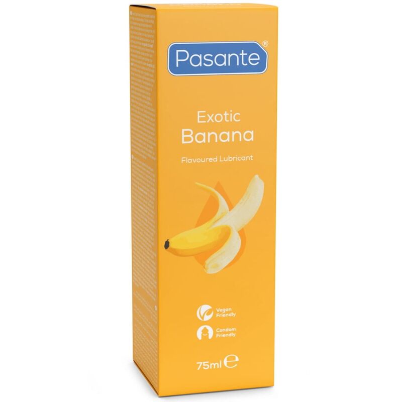 PASANTE - LUBRIFICANTE A BASE D'ACQUA AL GUSTO DI BANANA 75 ML - PASANTE | Lingerie Harness Boutique