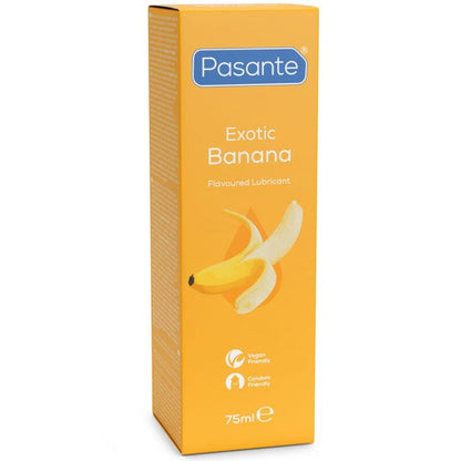 PASANTE - LUBRIFICANTE A BASE D'ACQUA AL GUSTO DI BANANA 75 ML - PASANTE | Lingerie Harness Boutique
