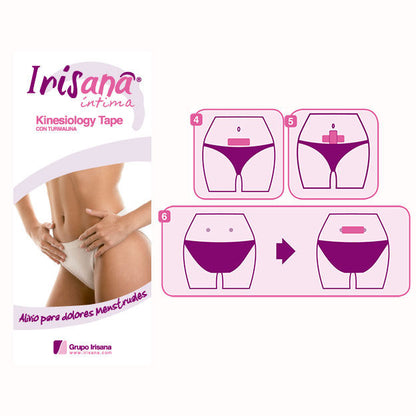 IRISANA - NASTRO AUTOADESIVO PER DOLORI MESTRUALI - IRISCUP | Lingerie Harness Boutique
