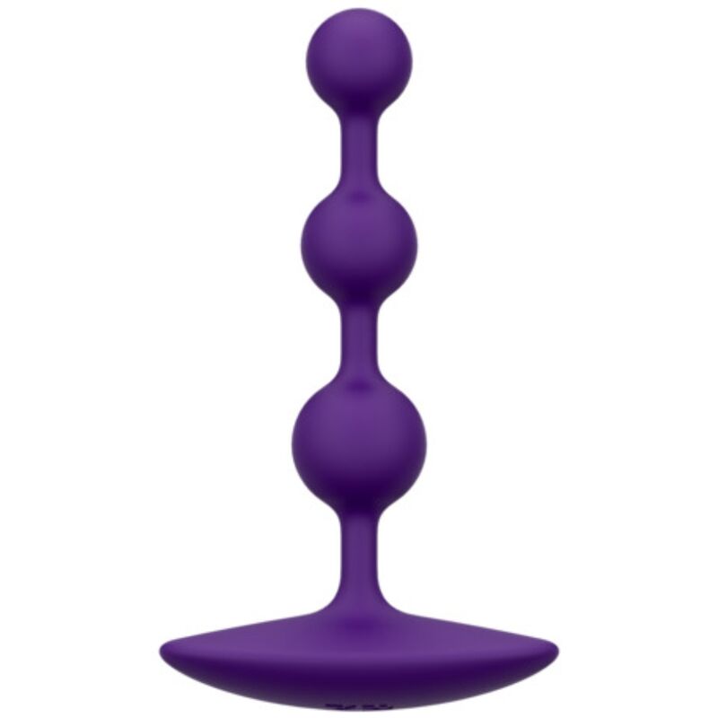 ROMP - AMP PERLE ANALALI IN SILICONE FLESSIBILE VIOLA 12,5 CM VIOLA - ROMP | Lingerie Harness Boutique