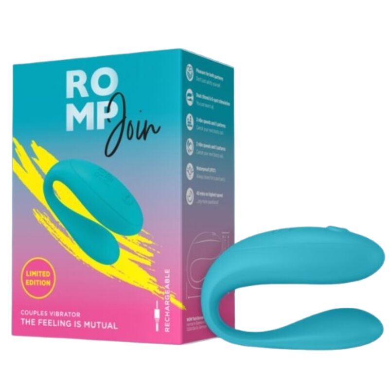 ROMP - JOIN UNISCITI AL VIBRATORE PER COPPIE TURCHESI - ROMP | Lingerie Harness Boutique