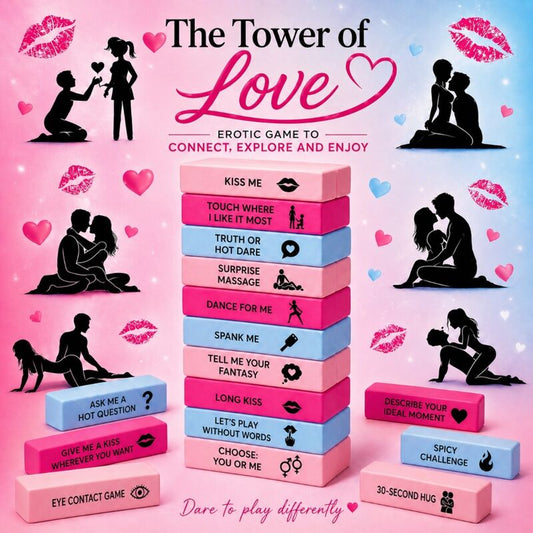 DIABLO PICANTE - LOVE TOWER GAME - VERSIONE INGLESE - DIVERTY SEX | Lingerie Harness Boutique