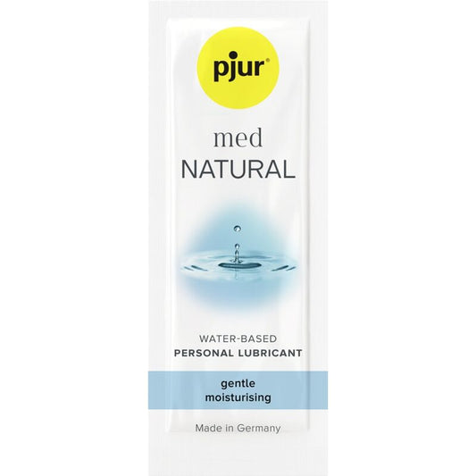 PJUR - MED LUBRIFICANTE NATURALE A BASE ACQUA 2 ML - PJUR | Lingerie Harness Boutique
