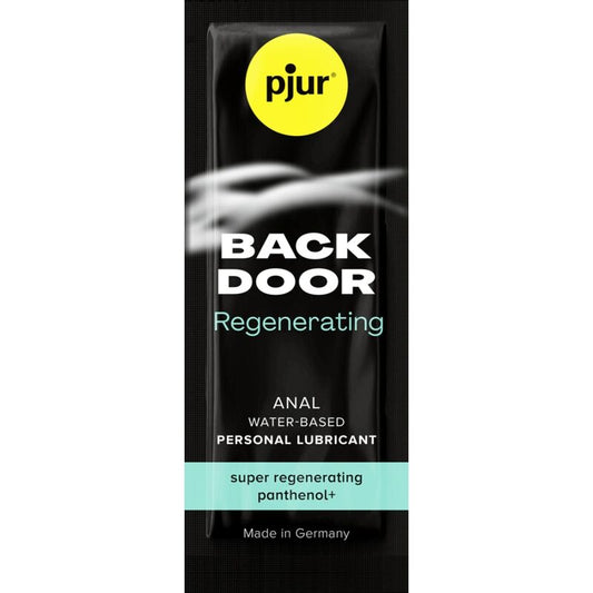 PJUR - BACK DOOR RIGENERANTE AL PANTENOLO BASE ACQUA ANALE 2 ML - PJUR | Lingerie Harness Boutique